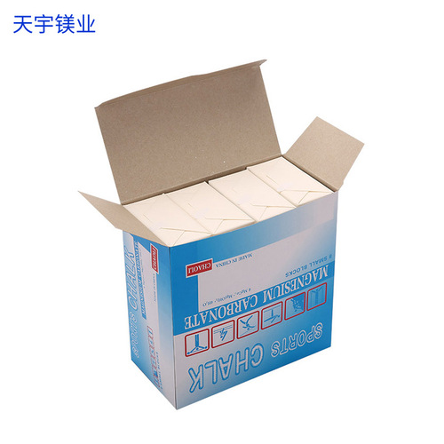 Tianyu Sports Weightlifting Anti-Slip Magnesium Powder Block XX Sports Fitness Rock Climbing Supplies Use Gymnastics Anti-Slip Powder to Decompress