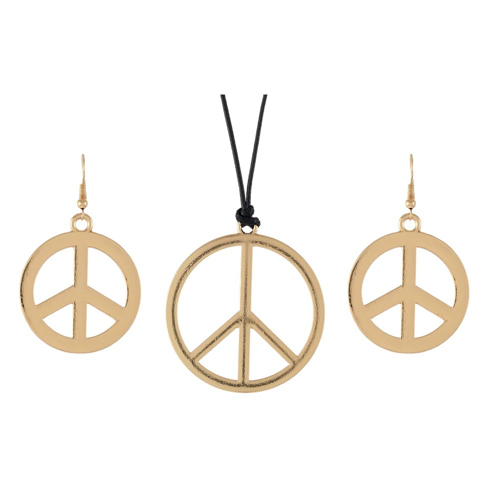 Европейские и американские трансграничные новые серьги с логотипом мира, ожерелье, простая индивидуальная Подвеска из сплава, аксессуары для цепочки для свитера, в наличии