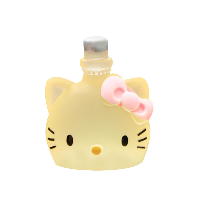 新款夜光KT猫饮料系列树脂装饰摆件可爱少女心房间DIY奶油胶配件 5