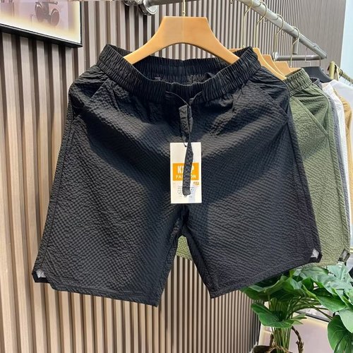 Summer casual men's shorts trendy brand INS loose casual fashion outerwear versatile Korean style five-quarter pants