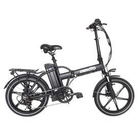 跨境小型折叠电动自行车20英寸代步车锂电池250W电动助力自行车