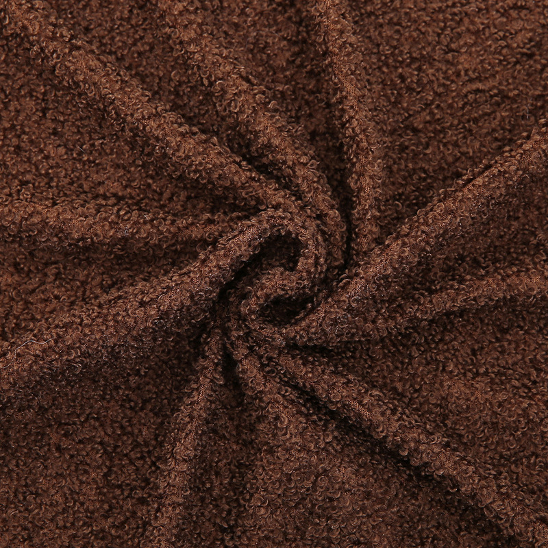 Nuevo cordero de peluche tela La felpa del castaño ramo especial material embalaje floral hecho a mano bricolaje tienda flores