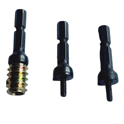 Metric external thread tapping head 4 5 6 8 10 straight nut embedded parts air batch internal and external thread tapping head