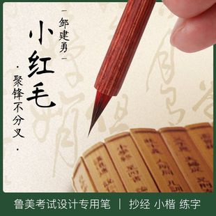 Zou Jianyong Xiaohong Mao Lumei Design Examination Brush Brush Brush Goumei Wolf Hao Traditional Chinese Painting Flower and Bird Brush Set