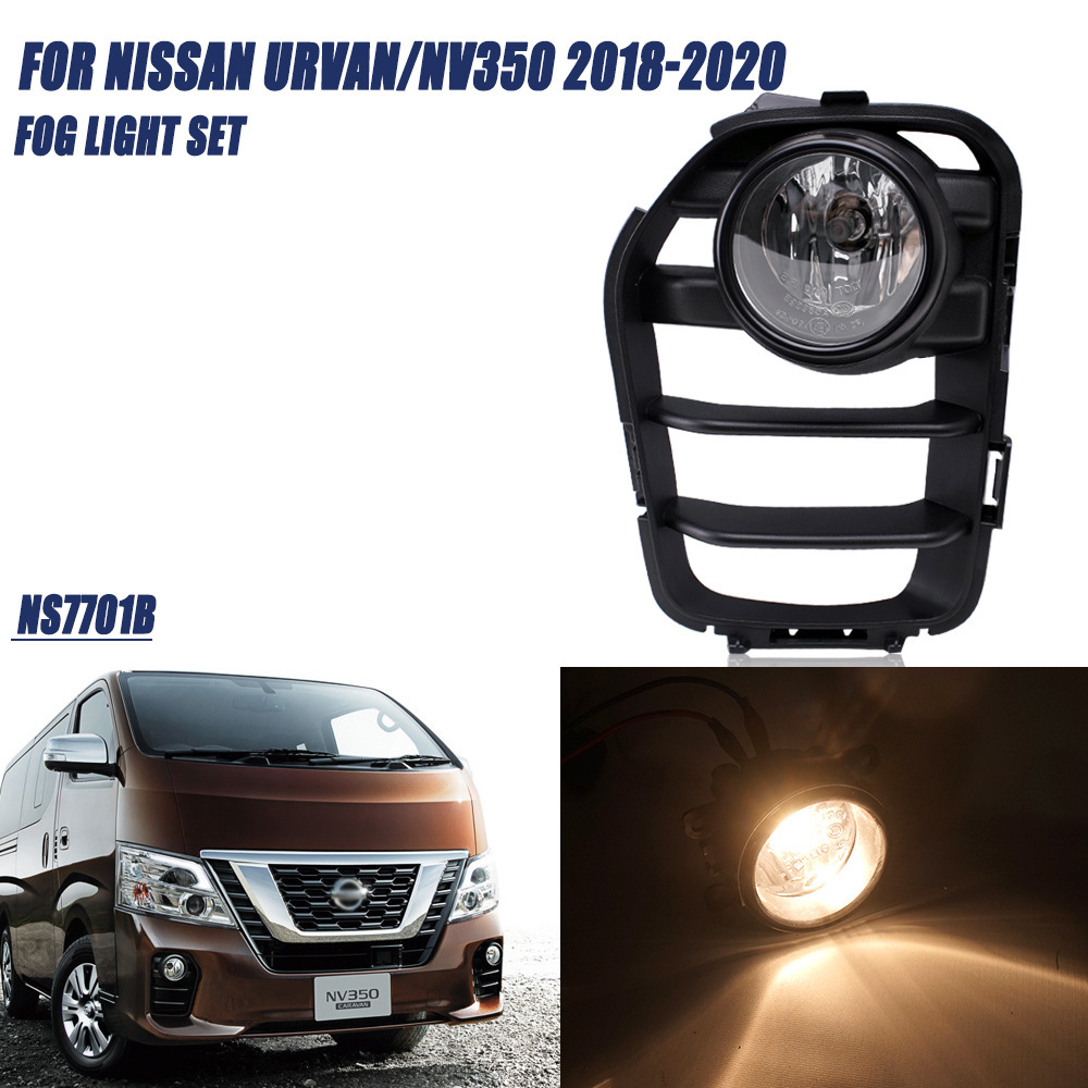 Aplicable a Nissan 18 / 19 / 20 modelo NV350 conjunto de lámpara de niebla delantera lámpara de niebla diurna lámpara de barra delantera image 1