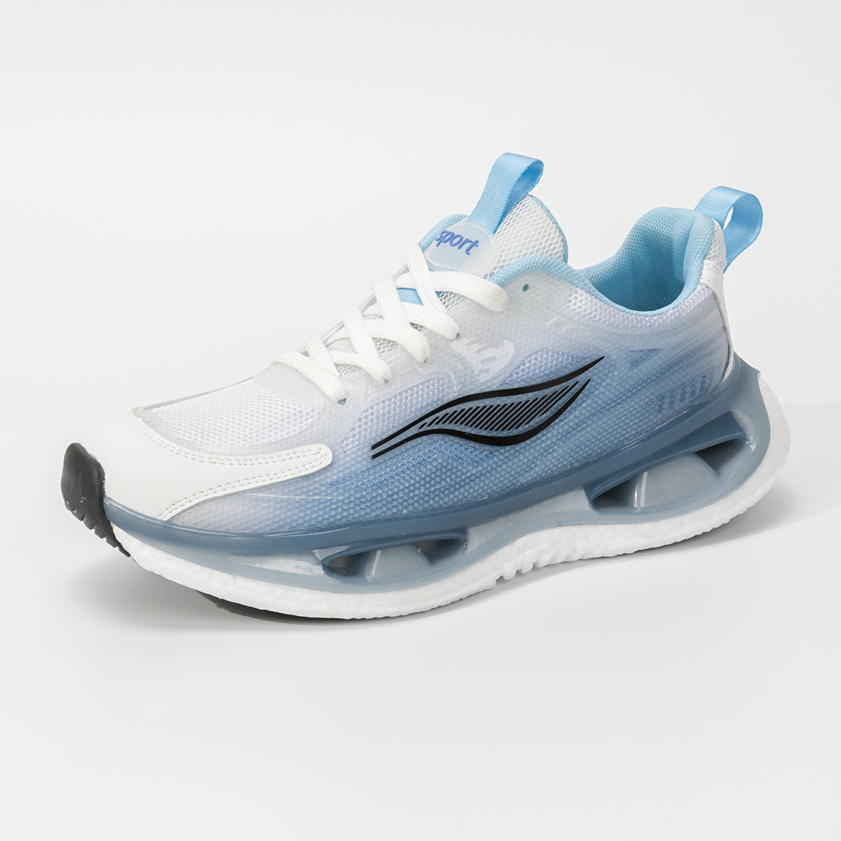 Nuevos zapatos casuales deportivos de primavera y verano, malla, transpirable, suela suave, zapatos para correr de todo fósforo, absorción de impactos, suela de palomitas de maíz súper suave e impermeable