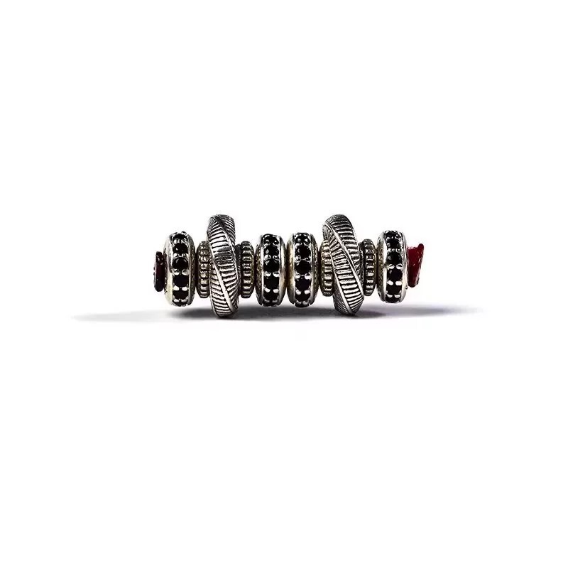 Bracelet Accessories【Dark Night Universal Axis】10-Piece Combination Set Accessories 108 Accessories for Crafts and Crafts