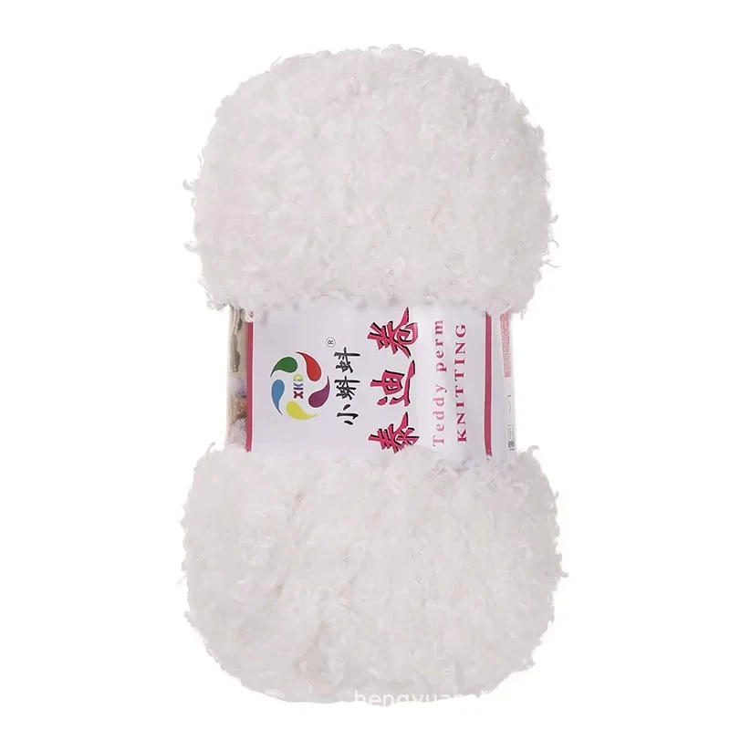 Кати Teddy Rolling Wool Warbur twisted basket Teddy dog special line Korean blog lord three DIY handmade hook needles