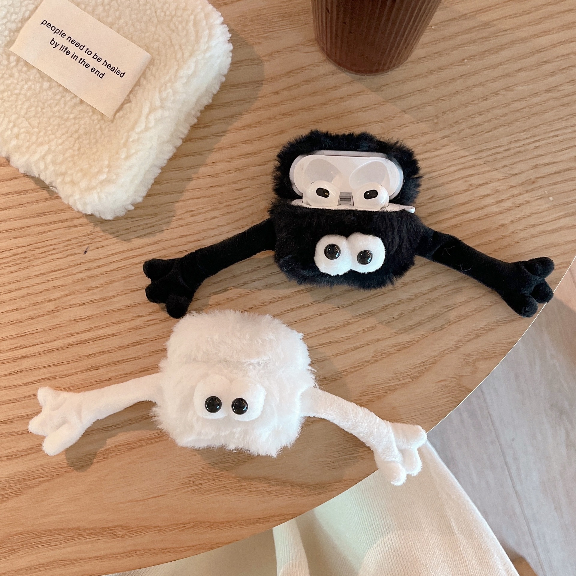 Japanese and Korean plush cartoon for AirPods 3 protective shell 1/2/3 generation wireless Bluetooth headset case pro2 cute_voghion.com