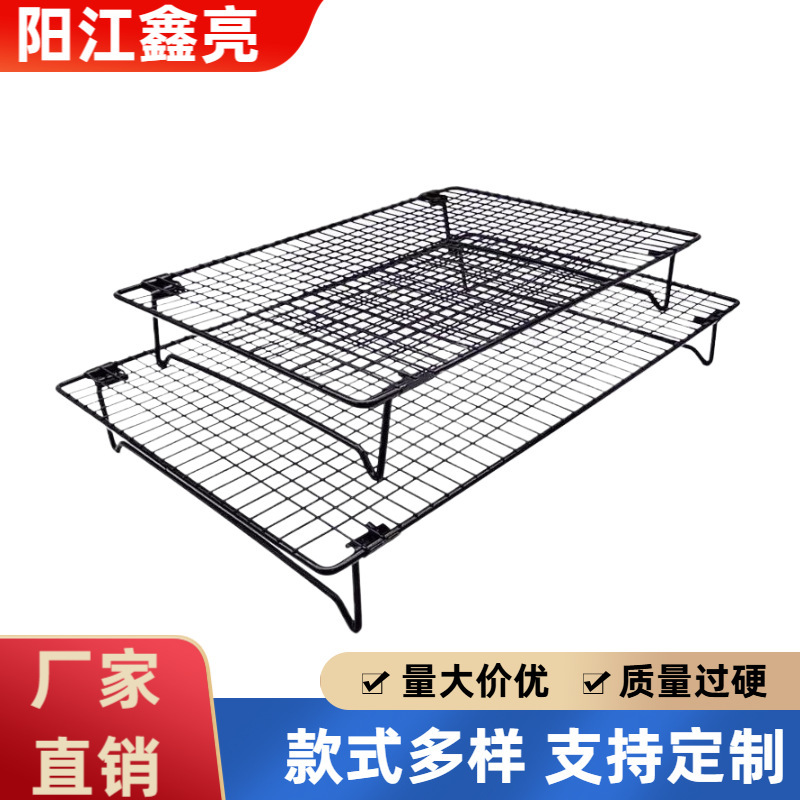 Stainless Steel Cake Cooling Rack, Toast Bread Cooling Rack, Cookie Baking Rack, Baking Rack, Barbecue Rack, Oil Draining Rack Stainless Steel Cake Cooling Rack, Toast Bread Cooling Rack, Cookie Baking Rack, Baking Rack, Barbecue Rack, Oil Draining Rack
