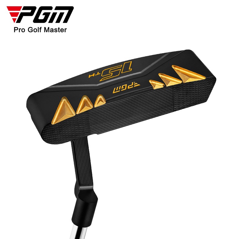 Gậy putter golf PGM kỷ niệm 15 năm, đầu gậy thấp, dễ chịu lỗi — TUG039-Vàng Đen