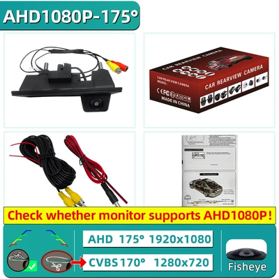 Original Style Handle-Mounted Rearview | Vehicle camera - ahd1080p-cut-cvbs-double-cut-function