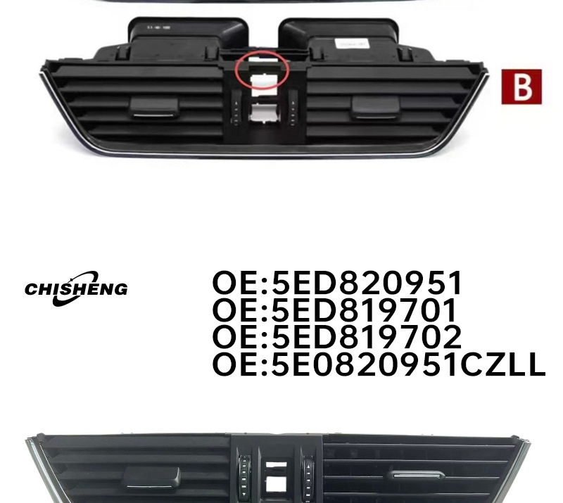 5Ed820951 5E0820951Czll 5Ed819702 Is Suitable for 15-21 Models of Skoda Octavia Air Vents