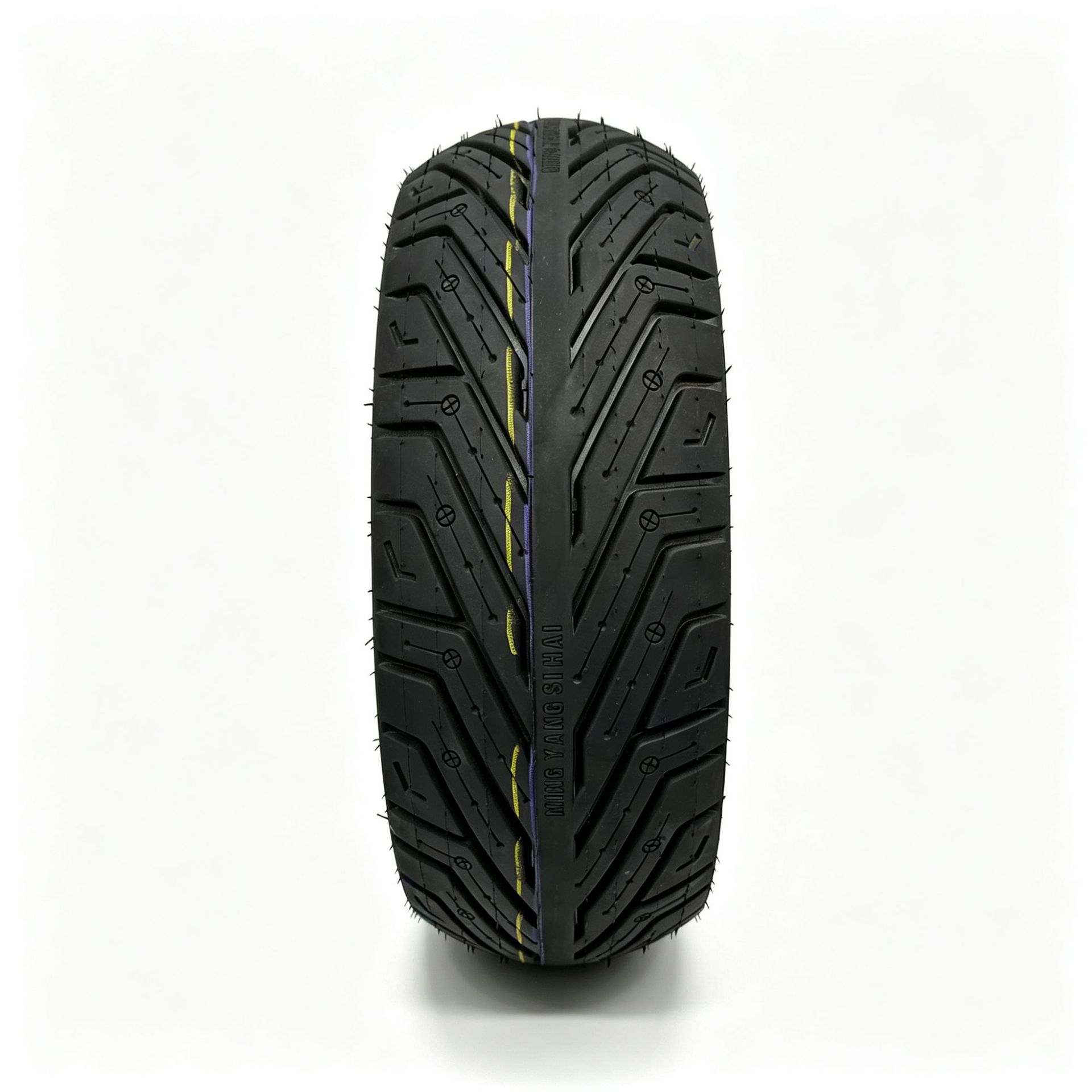 Electric vehicle tire 120/70-10 steel wire semi-hot-melt anti-slip wear-resistant thickened eight-layer steel wire tire wholesale