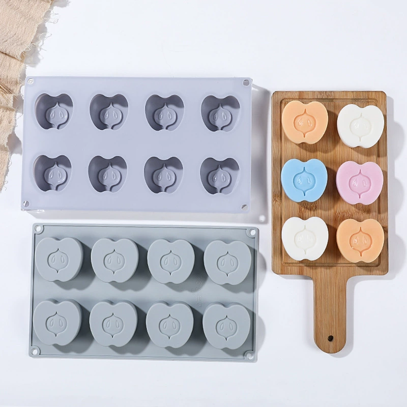 Apple, (Cross-border trading), mousse, acrylic food silicone, dessert silicone mold