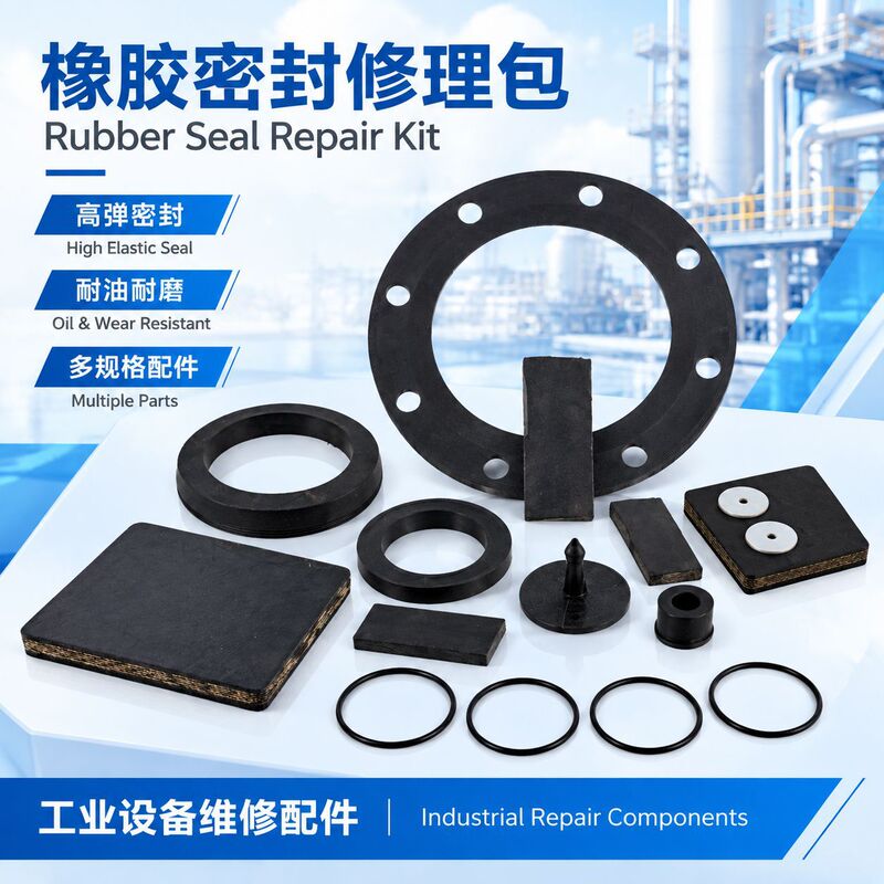 Rubber seal repair kit, including flange gaskets, O-rings, valve cores, and valve seats, oil-resistant, wear-resistant, and available for non-standard custom orders Rubber seal repair kit, including flange gaskets, O-rings, valve cores, and valve seats, oil-resistant, wear-resistant, and available for non-standard custom orders