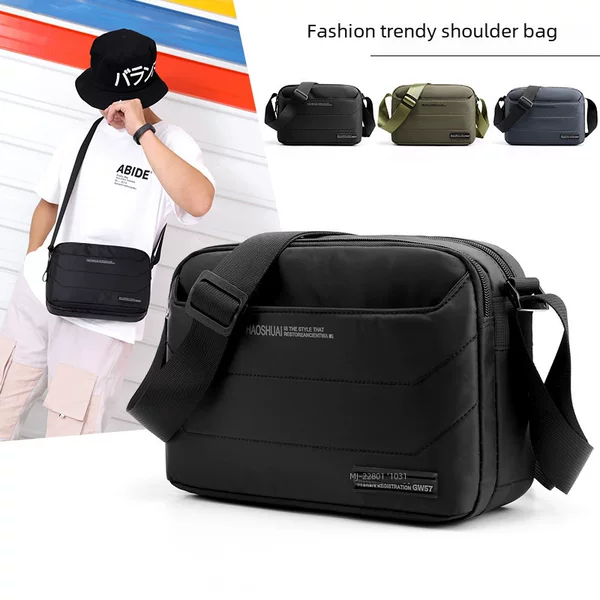 Factory Direct New Men's Shoulder Bag Fashion Casual Men's Bag Multifunctional Nylon Crossbody Bag Sports Bag