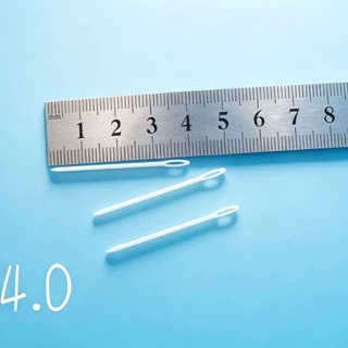 细塑料针BN4.0,塑料绣花针,塑料穿珠针（厂家销）