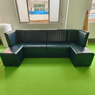 Bar deck sofa Qing Bar pub Western restaurant coffee shop KTV box sofa combination night show semicircle deck