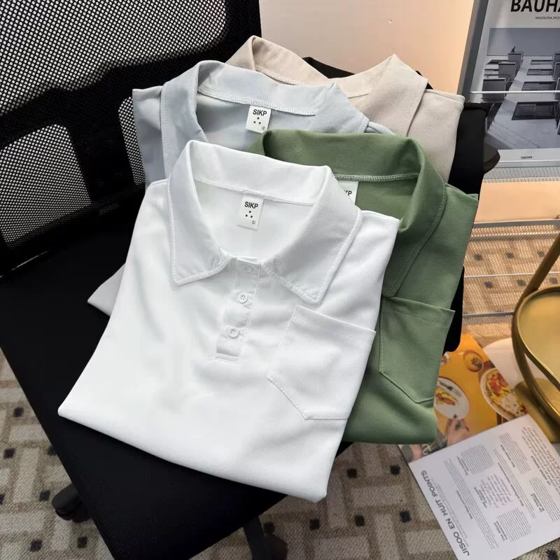 Universal trend summer polo, with short sleeve