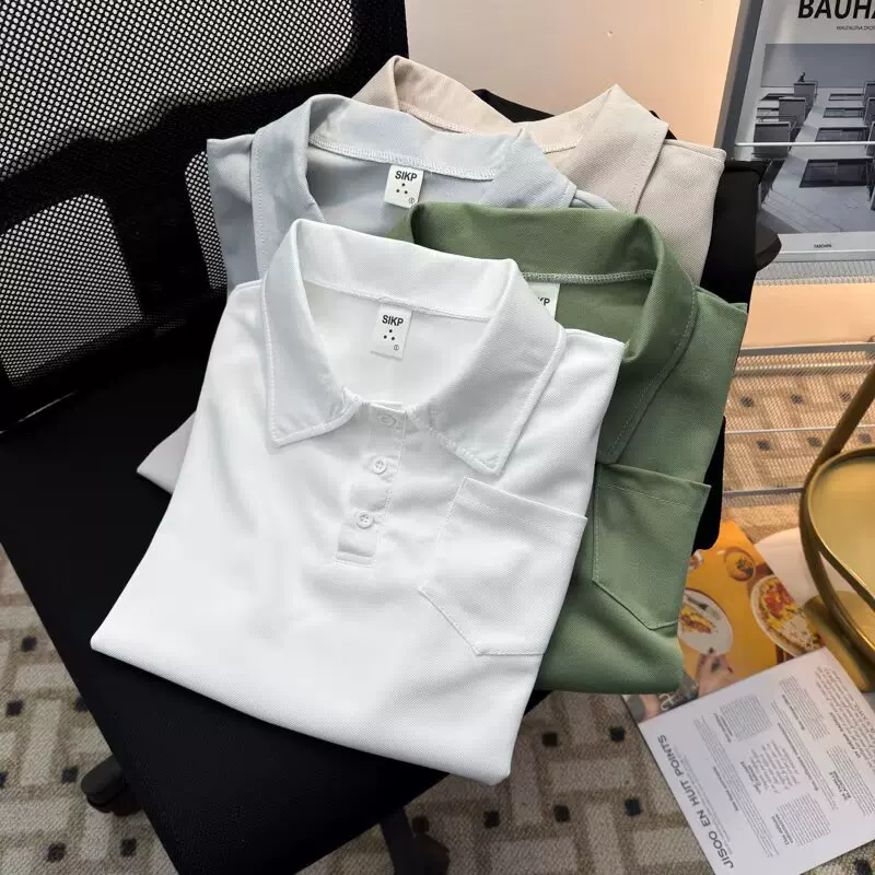 Universal trend summer polo, with short sleeve