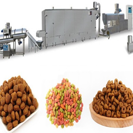 大型饲料膨化小型狗粮生产线 创业型 宠物饲料生产线  膨化机