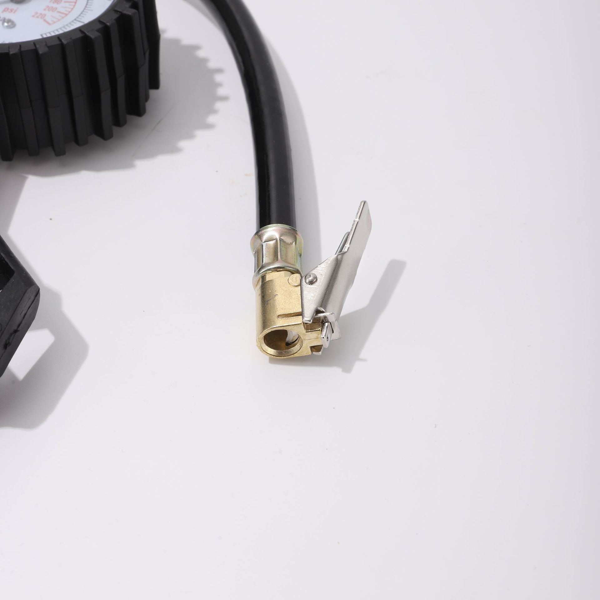 New High-Precision Tire Pressure Gauge Digital Display Pressure Meter for Car Tires, Oil-Immersed Tire Pressure Gauge, Air Inflation Gauge