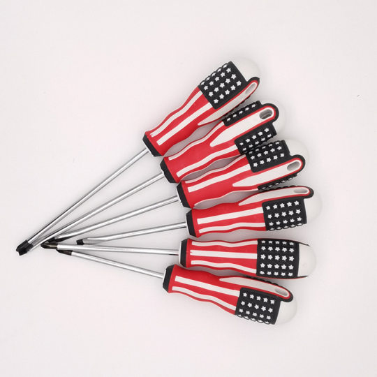 National Flag Cross One-word Dual-use Telescopic Screwdriver Set Household Hand Tool Screwdriver Screwdriver