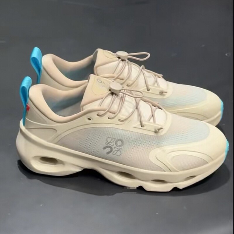 Loew Xo on Running Collaboration Cloudsol Round-Toe Drawstring Running Shoes Low-Top Lifestyle Casual Shoes