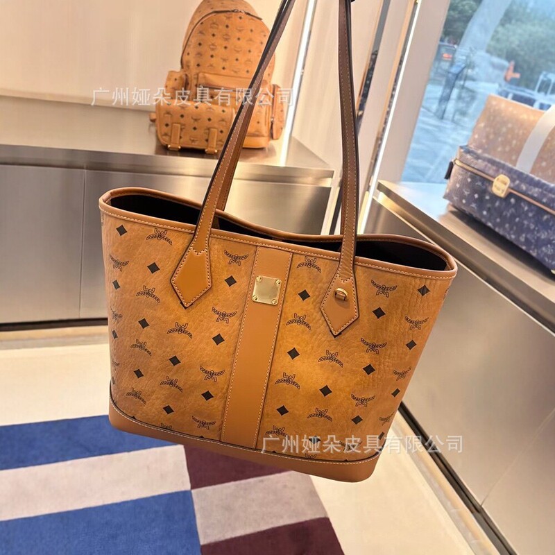 New vintage tote bag for women, large-capacity handbag, shoulder bag for commuting and shopping, genuine leather, fashionable and versatile bag New vintage tote bag for women, large-capacity handbag, shoulder bag for commuting and shopping, genuine leather, fashionable and versatile bag