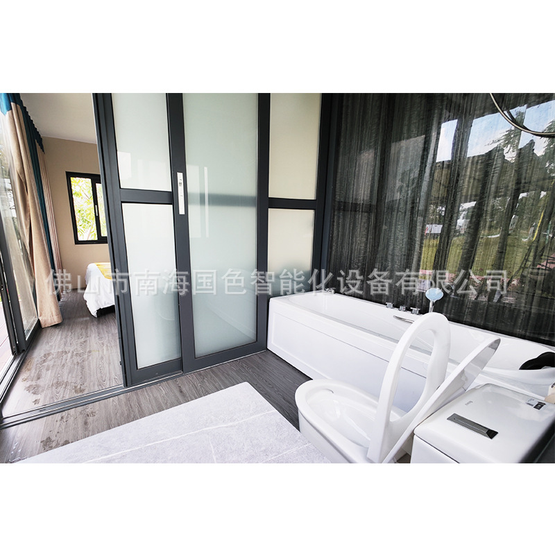 Suministro directo de fábrica de placa de aluminio Cabina de Apple Casa de familia móvil Cápsula espacial Viaje de vacaciones Campamento de vacaciones Equipo profesional de diseño de casa de familia