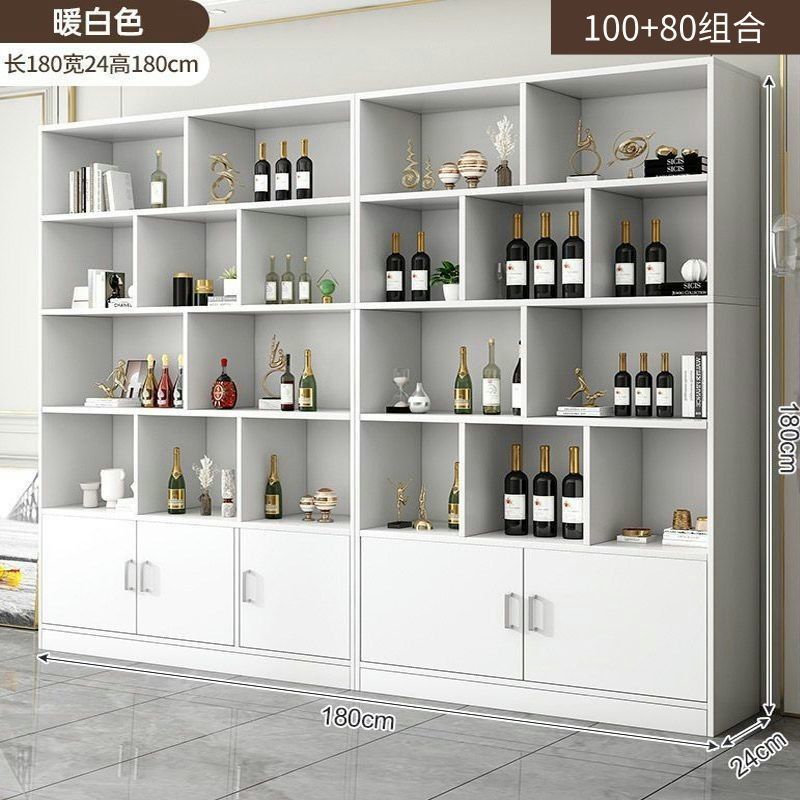 酒柜展示柜客厅家用落地多层红酒产品陈列柜收纳储物柜酒架茶叶柜|undefined