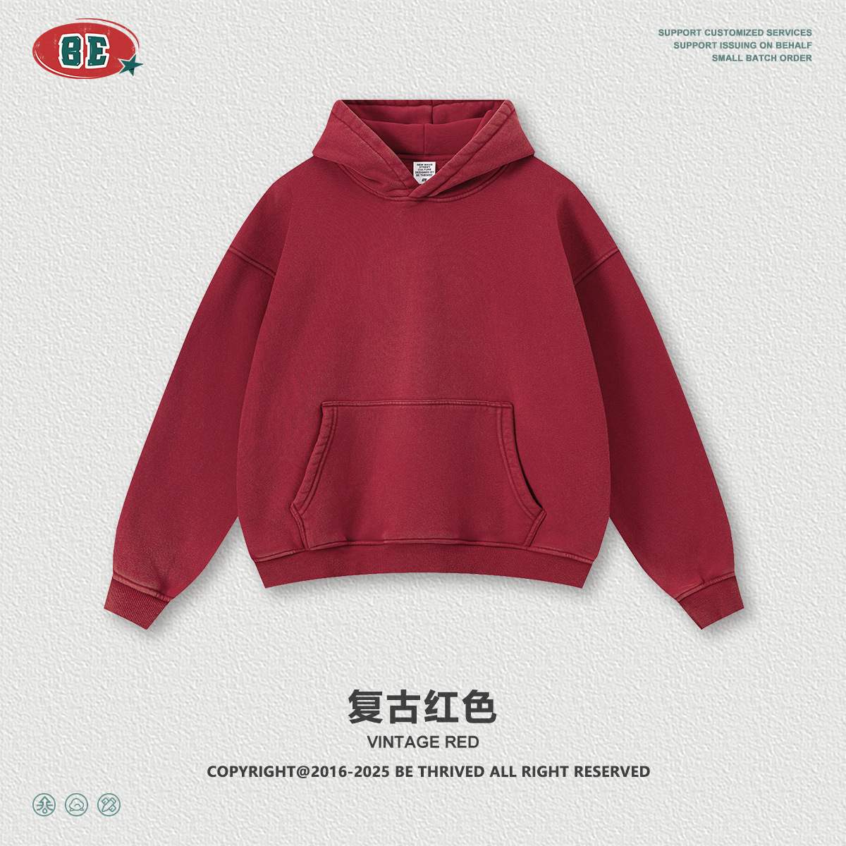 Be Hombres| Otoño y invierno marca de marea lavada con agua retro con camisa encapuchada con cremallera chaqueta de macheta pantalones para hombres