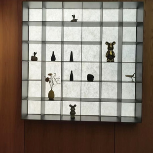 Acrylic Luminous Backplane Mitsubishi Ice Crack Light Guide Plate Wine Cabinet Borderless Luminous Backplane Ring Light Guide Plate