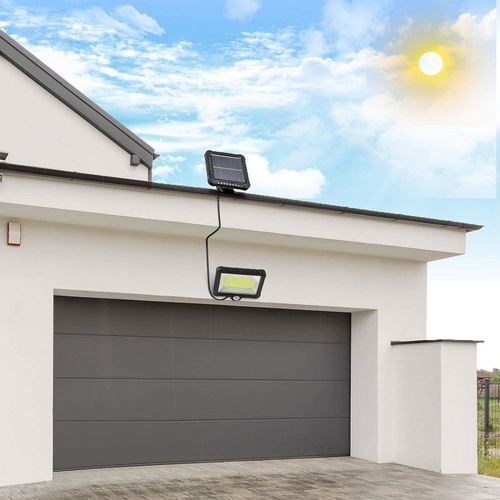 Cross-border solar split 56LED sensor light outdoor floodlight courtyard street light wall light garage light