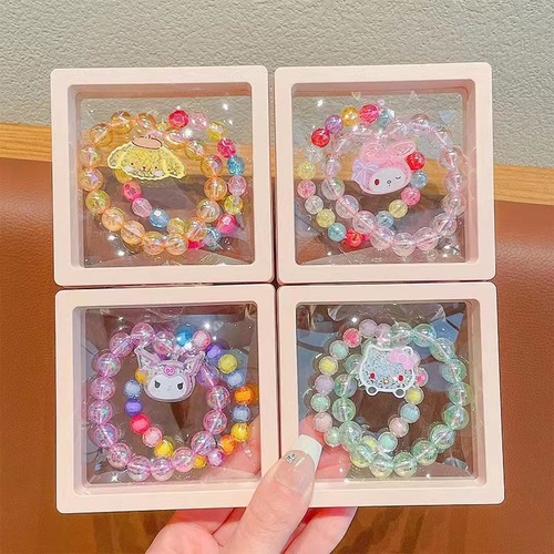Children's bracelet cartoon pendant set beads little girl girl crystal bracelet women's exquisite jewelry bracelet