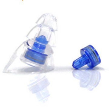 私模液态硅胶耳塞防噪音带振膜 液态硅胶耳塞 降噪隔音滤波器耳塞