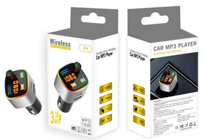 Transmitter Charging Hands-Free — Car mp3 - p1