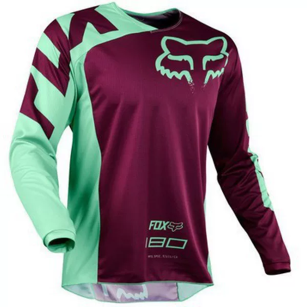 Bicycle Long-Sleeved Downhill Clothing Fox Motorcycle Downhill Clothing Breathable Cycling Tops Can Be Customized from the Source Factory
