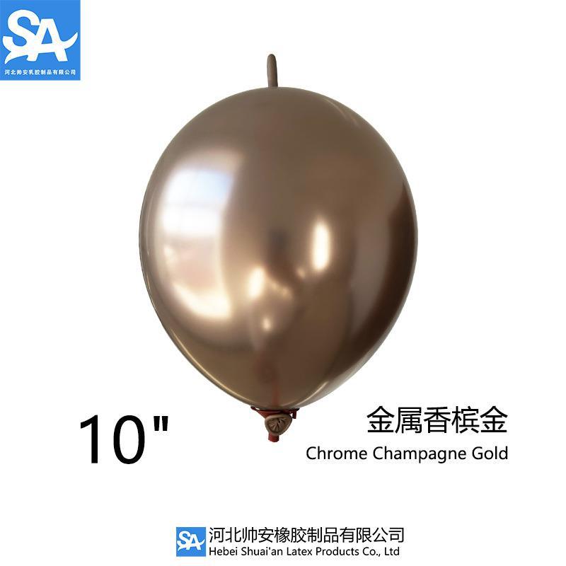 Shuai'an 5/10/12/18/36 pulgadas metal látex globo boda fiesta de cumpleaños decoración globo venta al por mayor