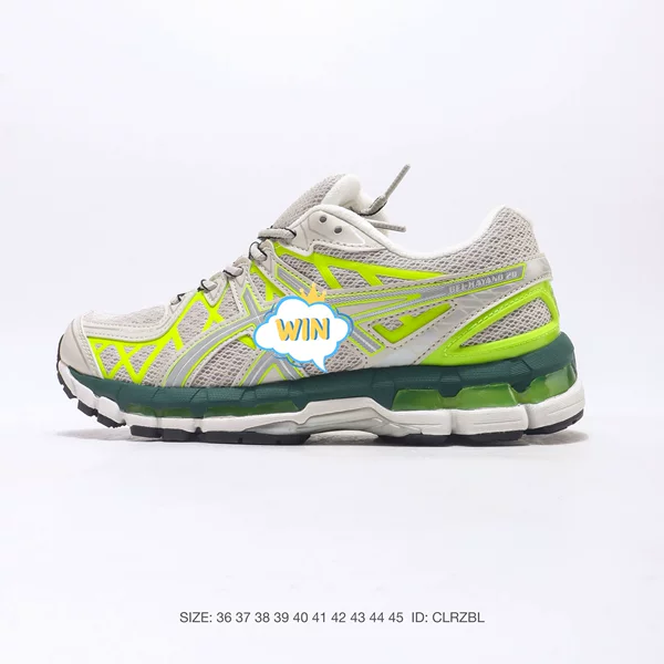 Retro Men's and Women's Shoes Gel-Kayano 20 Sports Casual Shoes Low-Top Lightweight Breathable Cushioning Running Shoes for Men and Women