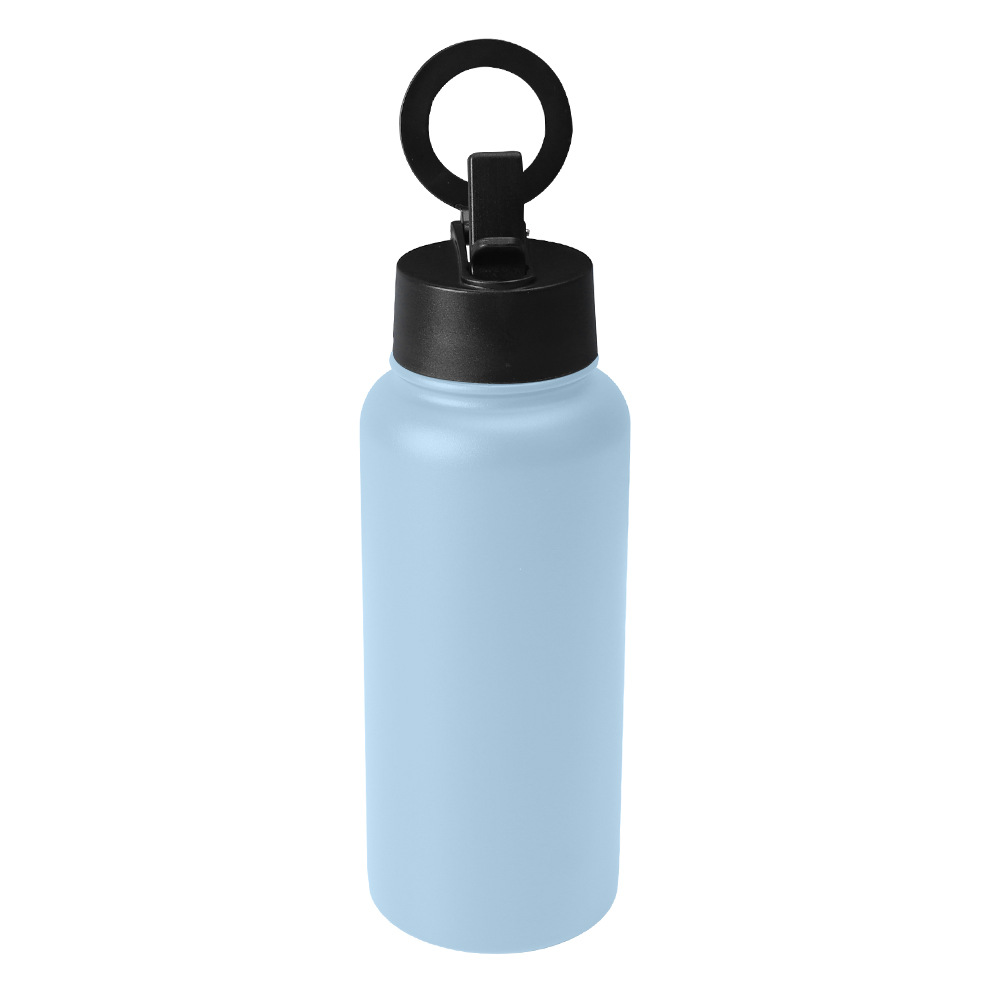 Amazon teléfono móvil transfronterizo imán 32oz taza espacial 304 taza de vacío de boca ancha botella deportiva de gran capacidad