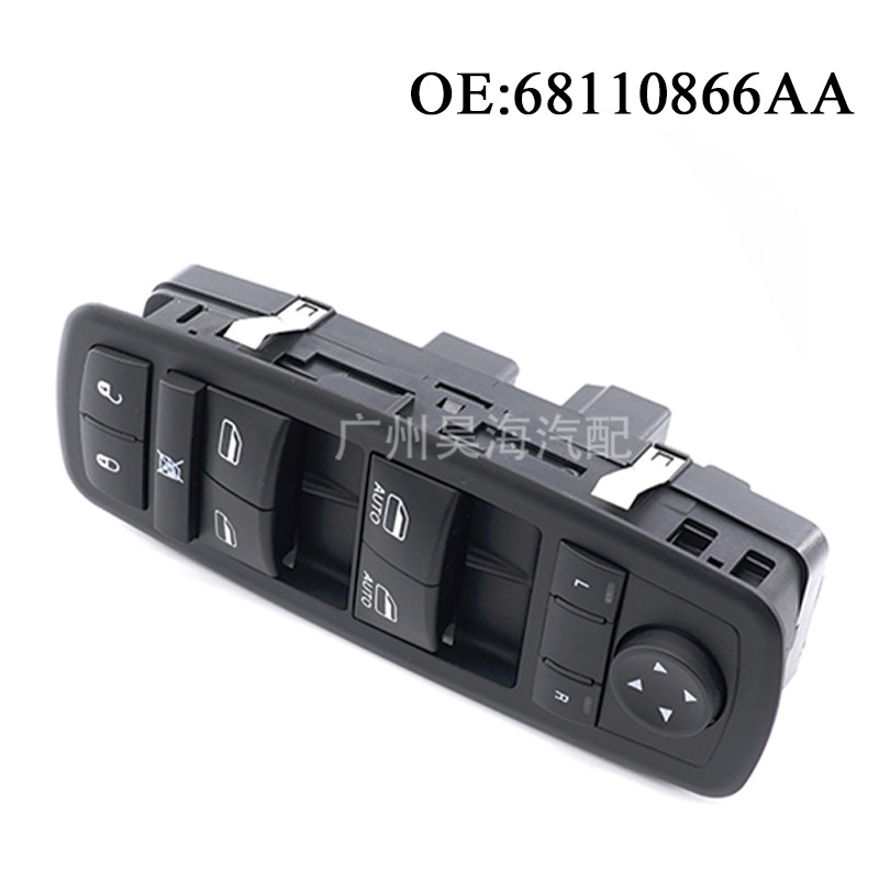 68110866AA for Dodge Ram Lessler Window Regulator Switch Power Window Master Switch