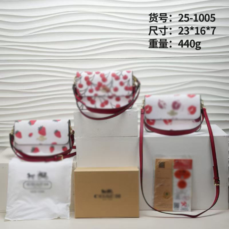 寇家新款现货单肩包高颜斜挎提印花轻奢高级单肩复古斜跨百搭高级|undefined