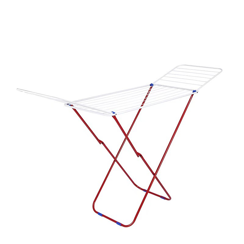 Tendedero plegable para ropa de interior, sin necesidad de instalación, tendedero móvil de pie, tendedero con forma de ala, tendedero móvil con forma de ala.