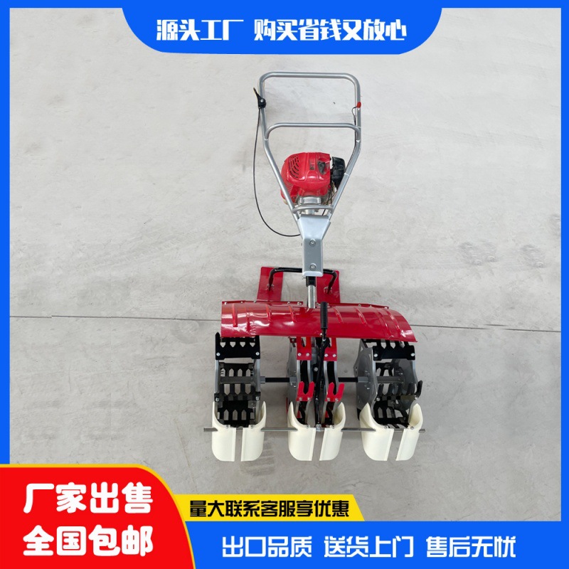 农用小型稻田除草机 水田除草机 水稻除草机配发动机厂家