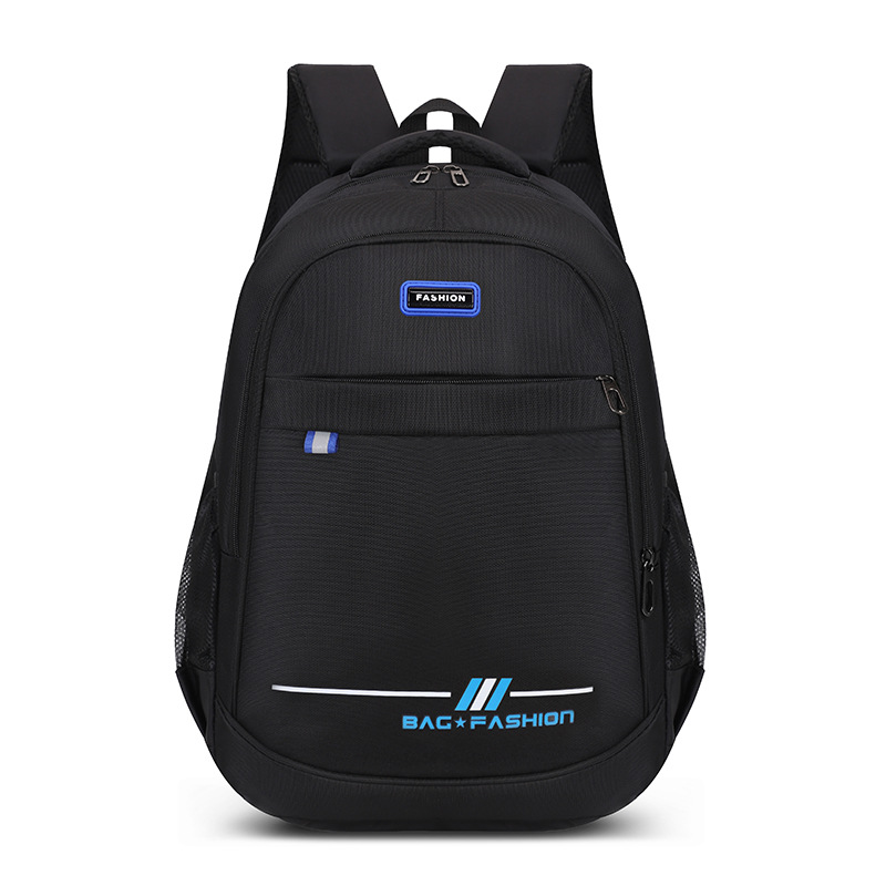 Venta directa de fábrica tendencia de moda mochila casual para hombres salvaje simple viaje al aire libre estudiante de secundaria mochila para computadora