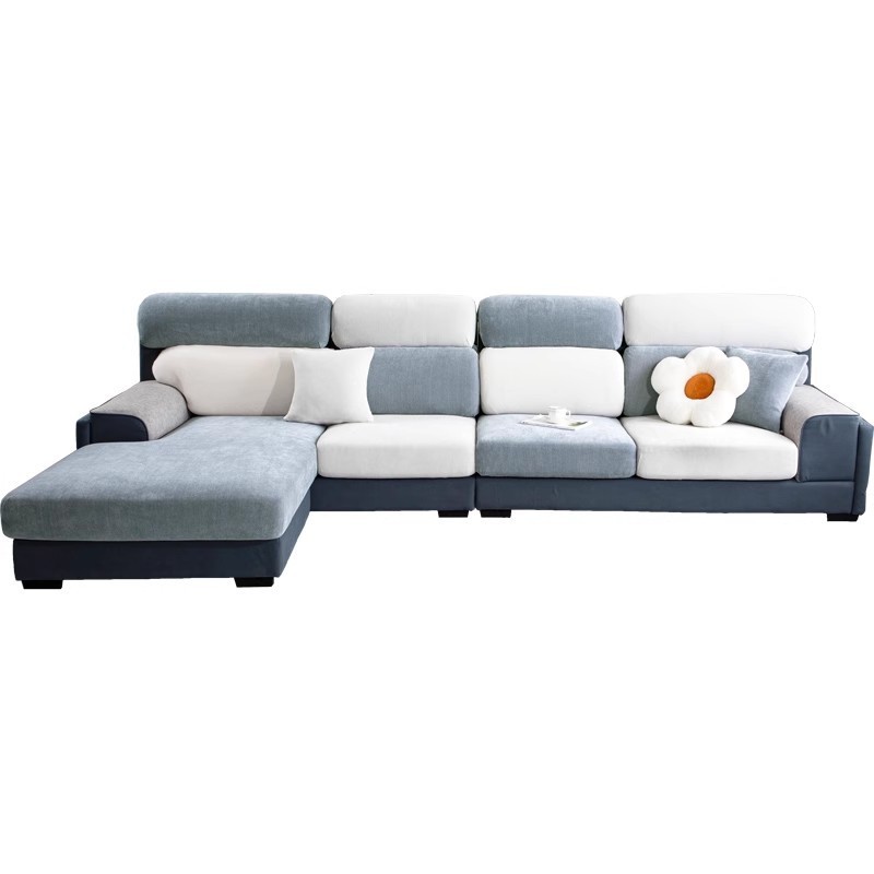 Sofá cubierta todo incluido sofá respaldo cubierta de reposacabezas de tipo general Schneier simple viento perezoso cojín elástico cubierta de cubierta