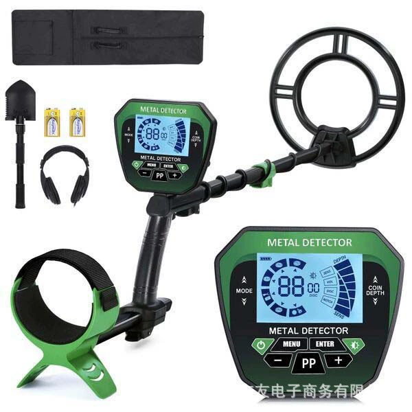 MD1079 подземный металлоискатель золото, серебро, медь, горячая продажа Amazon тональный ЖК-экран