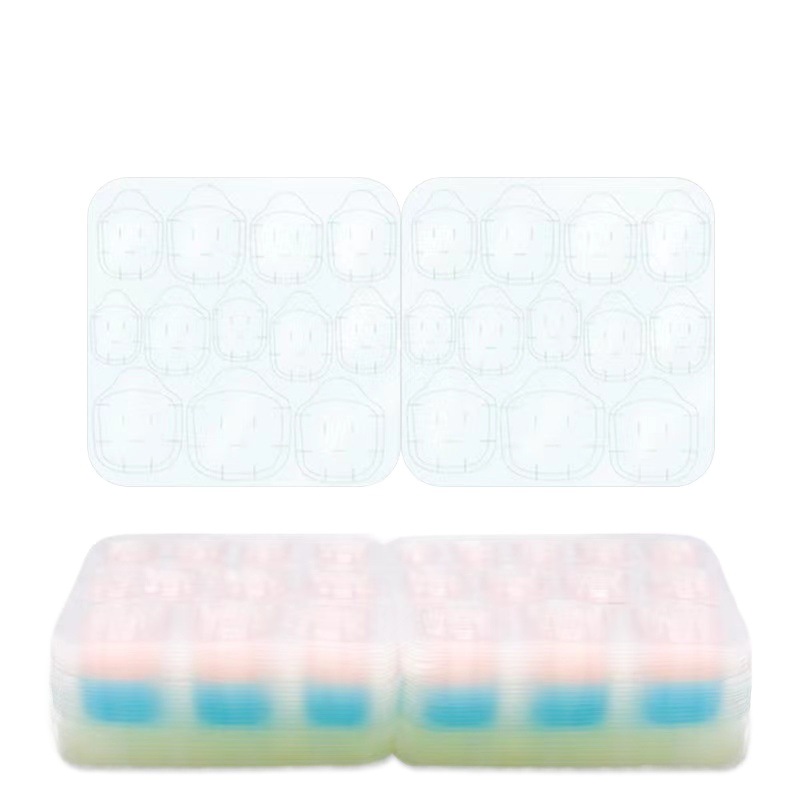 Directo de fábrica gel jalea arte de uñas extra-grande ensanchado de doble cara pegamento amarillo invisible desgaste de uñas pieza de uñas pasta mágica